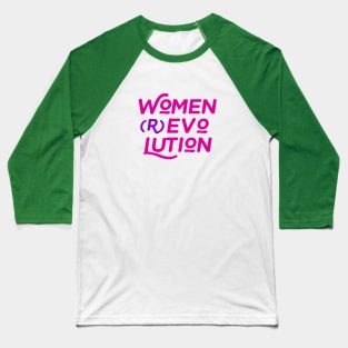 WOMEN REVOLUTION Baseball T-Shirt